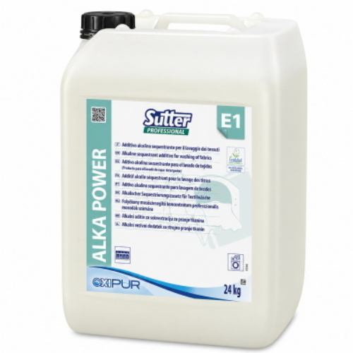 Sutter Alka Power Ecolabel 24 Kg Detergente Ecologico Alcalino per Lavatrici Professionali