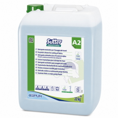 Sutter Enzy Extra Ecolabel 22 Kg Detergente Enzimatico Ecologico per Lavatrici Professionali