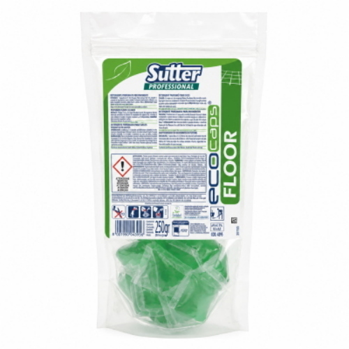 Sutter Floor Ecocaps Ecolabel 150 Capsule Detergente Ecologico per Pavimenti e Superfici Lavabili
