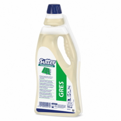 Sutter Gres 6x750 Ml Detergente Professionale per Gres Porcellanato e Pavimenti Microporosi