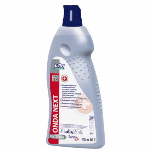 Sutter Onda Next 12x1 Lt Detergente Disinfettante Deodorante PMC per Superfici HACCP