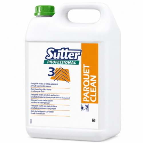 Sutter Parquet Clean 4x5 Kg Detergente Professionale per Legno e Parquet con Olio di Cedro