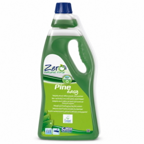 Sutter Pine Easy Ecolabel 6x750 Ml Detergente Naturale Superconcentrato Profumato per Pavimenti e Superfici