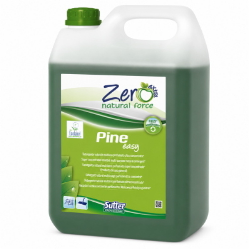 Sutter Pine Easy Ecolabel 4x5 Kg Detergente Naturale Superconcentrato Profumato per Pavimenti e Superfici