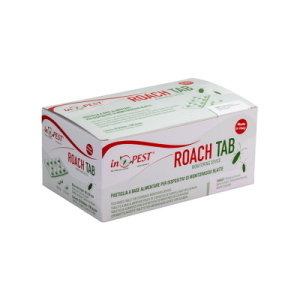 InPest Roach Tab Pastiglia Alimentare Attrattiva per Blatte e Scarafaggi - 200 Pezzi