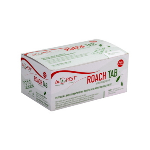 InPest Roach Tab Pastiglia Alimentare Attrattiva per Blatte e Scarafaggi - 200 Pezzi