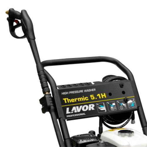 Lavor Thermic 5.1 H Idropulitrice Professionale a Scoppio Honda GP160 180 Bar 570 l/h con Testata in Ottone