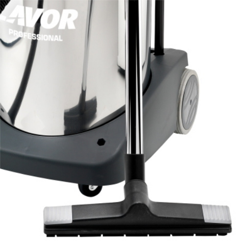 Lavor Domus IF Aspiratore Professionale Solidi e Liquidi 78 Litri 2 Motori 2400 W Fusto Inox con Tubo di Scarico