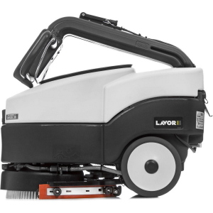 Lavor Quick 36B Lavasciuga Pavimenti Professionale 36 cm con Batteria 12V e Caricabatteria 1260 mq/h