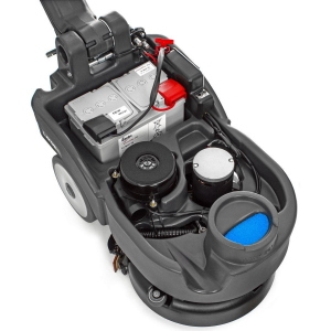 Lavor Quick 36B Lavasciuga Pavimenti Professionale 36 cm con Batteria 12V e Caricabatteria 1260 mq/h