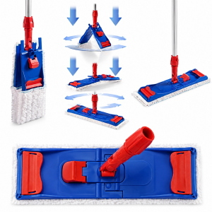 Filmop Speedy Telaio Lavapavimenti Pieghevole 40 cm per Frange Mop con Alette