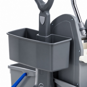 Filmop OneFred Carrello Lavapavimenti Doppia Vasca con Strizzatore Boost, Cassetta e Reggiscopa