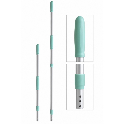 Filmop Manico Telescopico Antibatterico in Alluminio 100-182 cm per Pulizie Ospedaliere