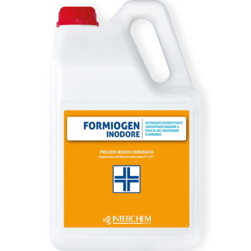 Interchem Formiogen Inodore 4x5 Lt Detergente Disinfettante PMC