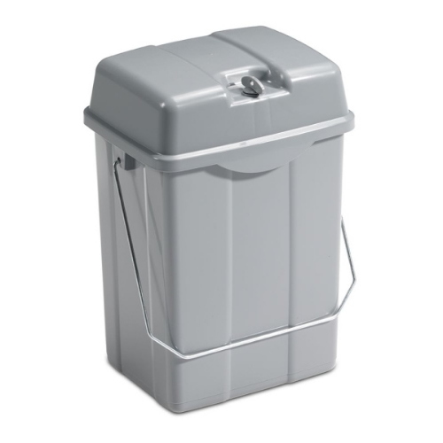 Filmop Contenitore di Sicurezza 12 Lt con Chiusura a Chiave e Manico  