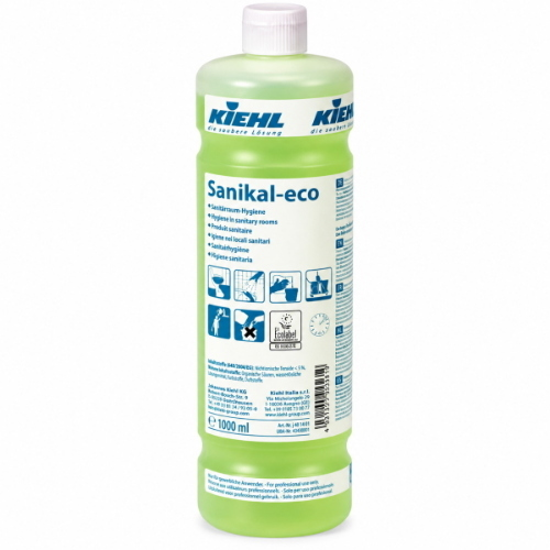 Kiehl Sanikal Eco 6x1 Lt Detergente Ecologico Ecolabel Anticalcare per Bagno e Sanitari