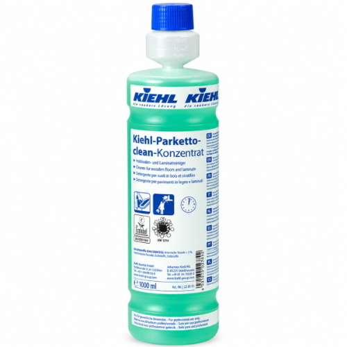 Kiehl Parketto Clean Konzentrat 6x1 Lt Detergente Ecologico Superconcentrato Ecolabel per Legno, Parquet e Laminati