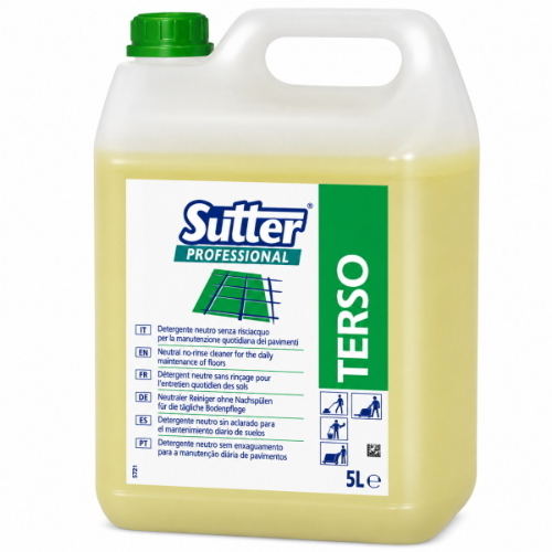 Sutter Terso 4x5 Kg Detergente Universale Concentrato per Pavimenti e Superfici Lavabili