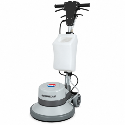 Biemmedue MS 17 Monospazzola Professionale 17" con Serbatoio, Spazzola e Disco Trascinatore