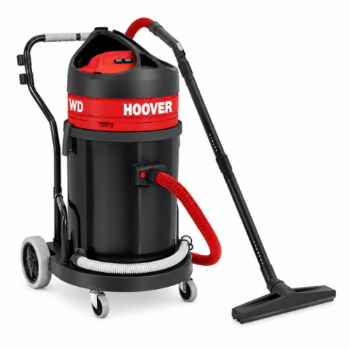 Hoover HP 502 WD Aspirapolvere Aspiraliquidi Professionale 50 Lt 2 Motori 2400W