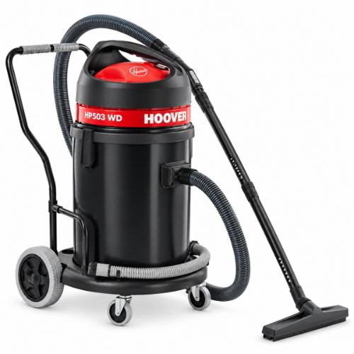 Hoover HP 503 WD Aspirapolvere Aspiraliquidi Professionale 50 Lt 3 Motori 3300W