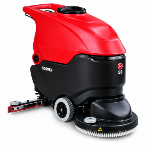 Hoover Professional 50 BCT/16 Lavasciuga Pavimenti 50 cm a Trazione con 2 Batterie e Caricabatterie