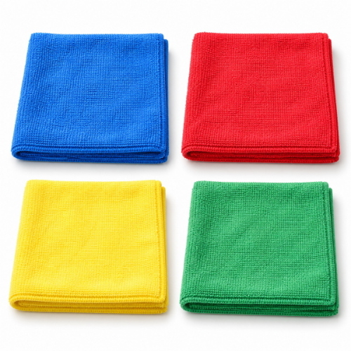 Panni Microfibra Professionali 40x40 cm Pulizia HACCP e Sanitaria– 30 Pezzi