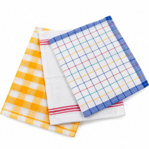 Strofinacci da Cucina in Cotone 50x70 cm per Panno Piatti, Bicchieri e Posate – 60 Pezzi