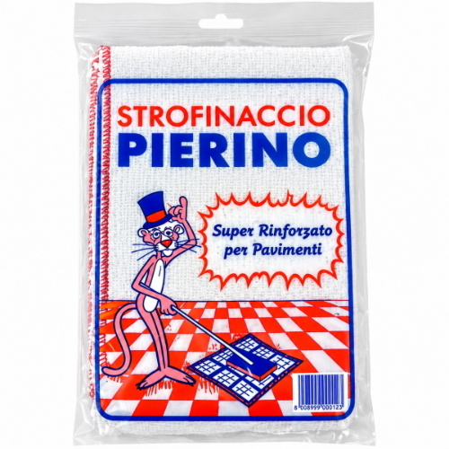 Straccio Pavimenti Pierino in Cotone a Nido d’Ape 40x60 cm – 24 Pezzi