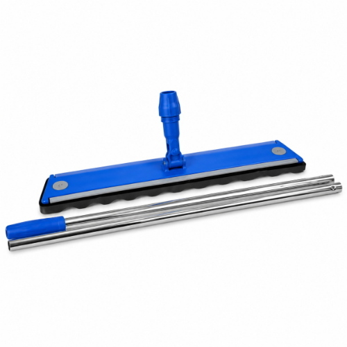 Filmop Attrezzo Cattura Polvere Telaio a Strappo in Spugna Ricambiabile e Manico Acciaio 140 cm per Panni Spolvero