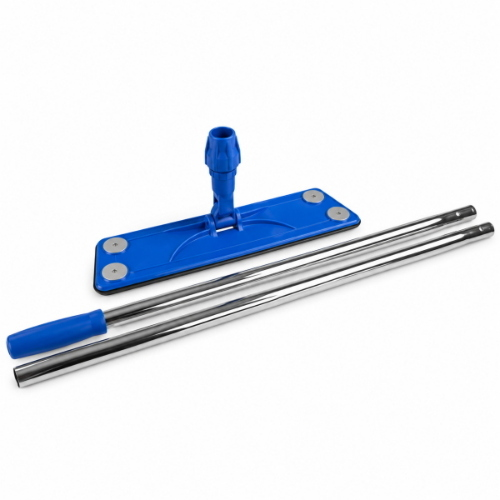Filmop Spark Attrezzo Cattura Polvere Telaio in Lamelle di Gomma e Manico in Acciaio 140 cm per Panni Spolvero