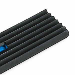 Filmop Spark Attrezzo Cattura Polvere Telaio in Lamelle di Gomma e Manico in Acciaio 140 cm per Panni Spolvero