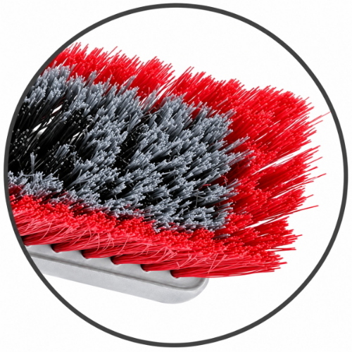 Scopa Industriale Professionale 60 cm a 3 Fibre Soft Medium Strong – 10 Pezzi