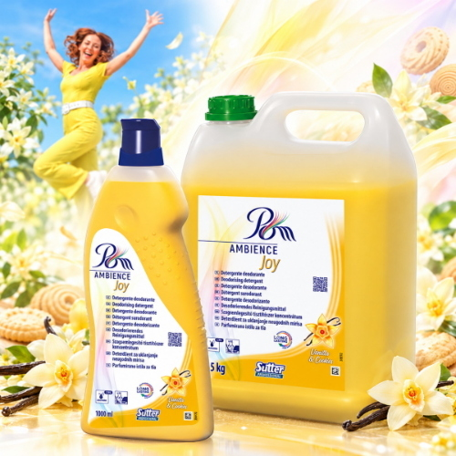 Sutter POM Ambience Joy Detergente Deodorante Pavimenti e Superfici Vanilla & Cookies