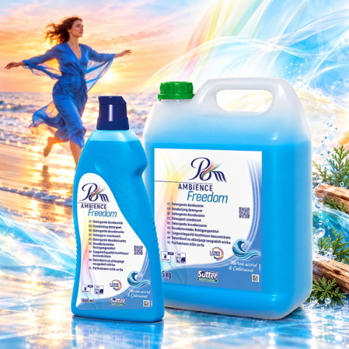 Sutter POM Ambience Freedom Detergente Deodorante Pavimenti e Superfici Accordi Marini e Cedro