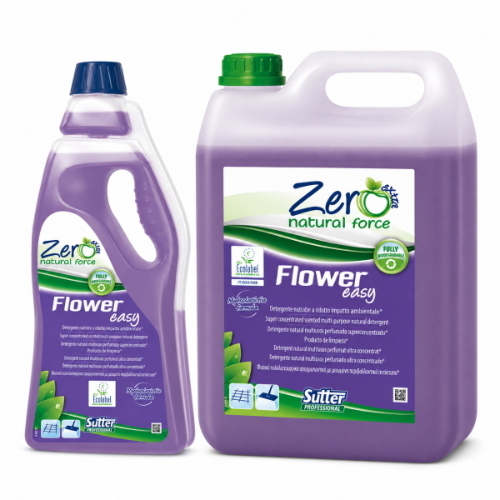 Sutter Flower Easy Ecolabel Detergente Idroalcolico Superconcentrato Profumato per Pavimenti e Parquet