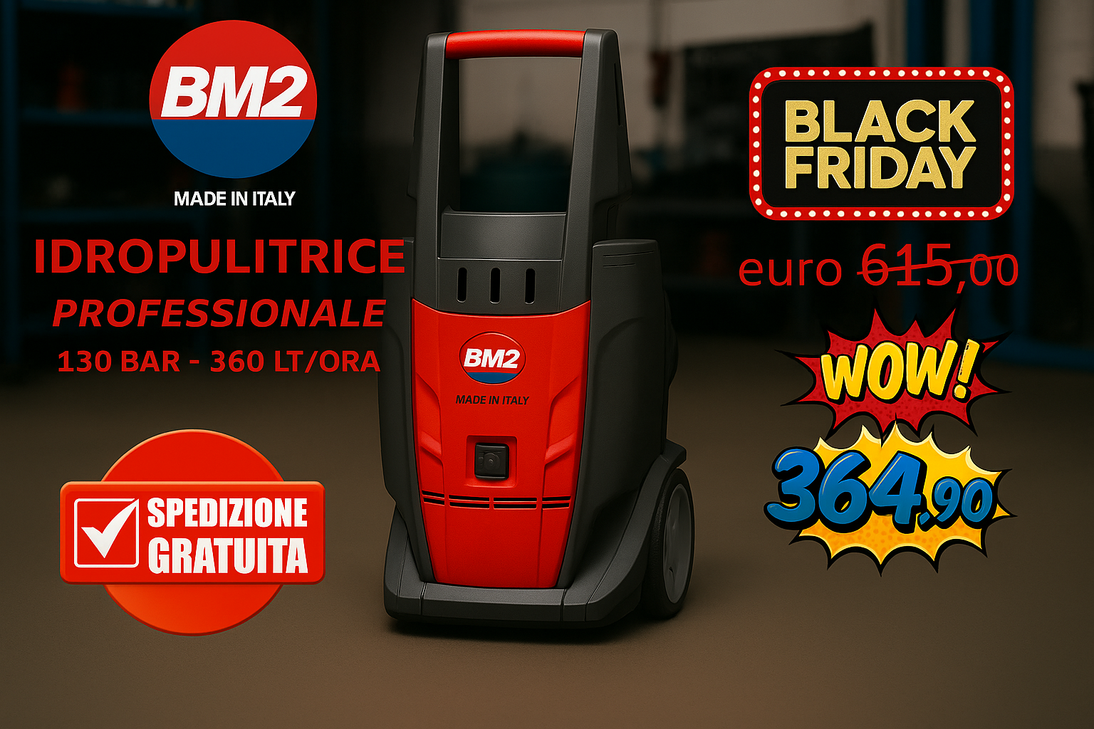 biemmedue idropulitrice professionale detercenter shop black friday