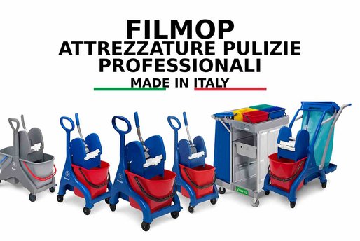 carrelli pulizie professionali Filmop | Detercenter Shop